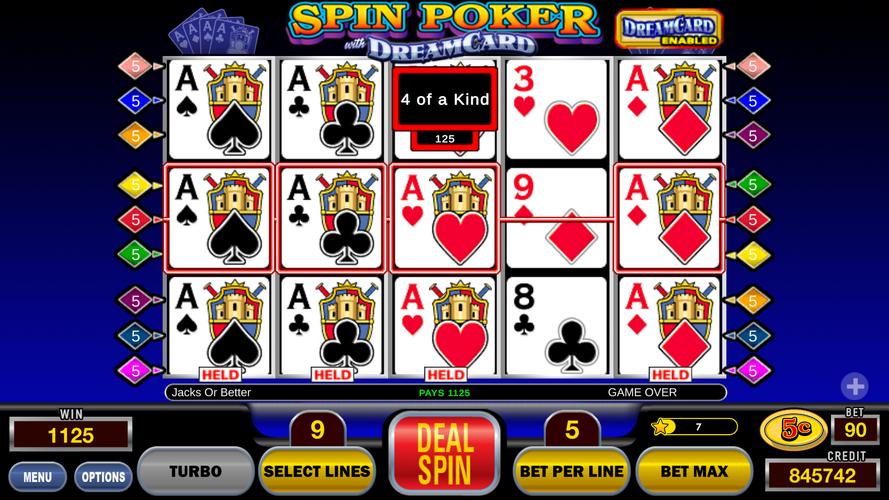 Spin Poker™ Casino Video Slots 螢幕截圖 2