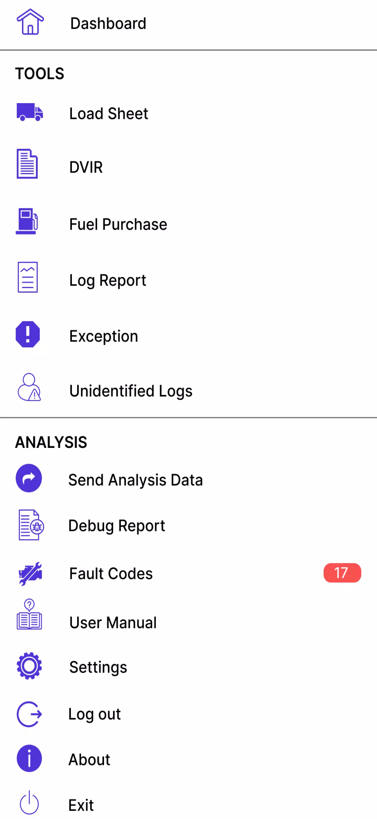 ELD Mandate HOS Screenshot 1