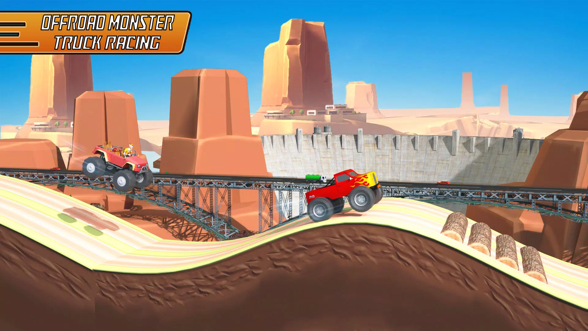 Uphill Racing - Hill Jump Game应用截图第0张