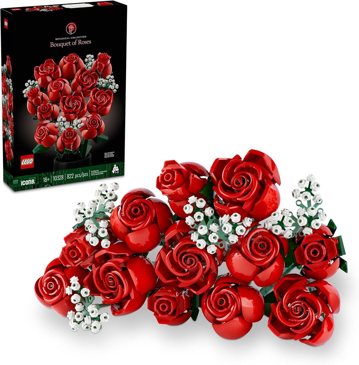 Ce bouquet LEGO de roses est un excellent cadeau de la Saint-Valentin, et il est en vente aujourd'hui