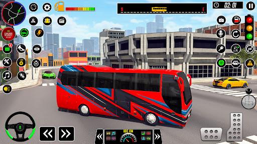 Grand City Racing Bus Sim 3D スクリーンショット 0