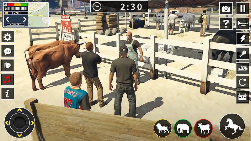 Animal transport truck games Screenshot 2