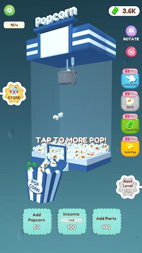 My Popcorn Store: Idle Clicker Ảnh chụp màn hình 2