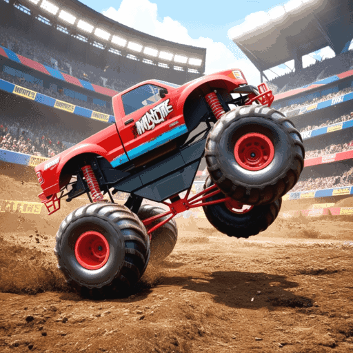 Monster Truck Racing Game 3D