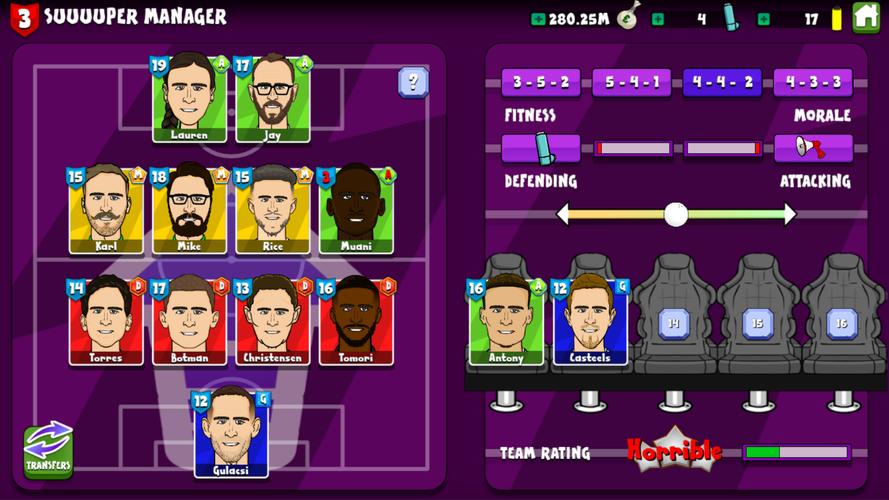 442oons Football Manager スクリーンショット 1