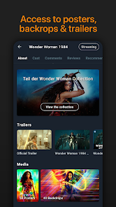 Moviebase: Trakt Movie Tracker Tangkapan skrin 1
