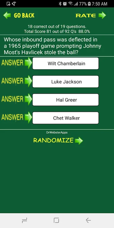 Trivia & Schedule Celtics fans ဖန်သားပြင်ဓာတ်ပုံ 3
