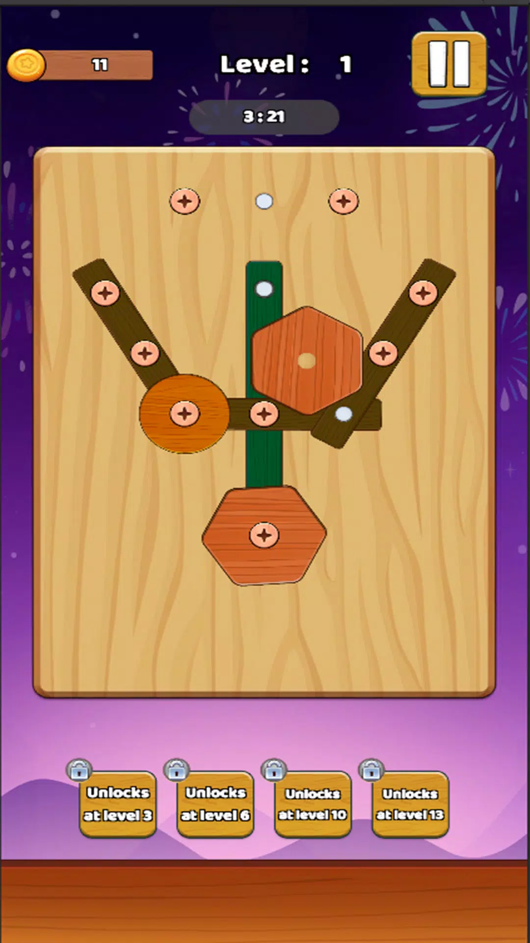 Nut & Bolt: Logic Puzzle Fun Ảnh chụp màn hình 2
