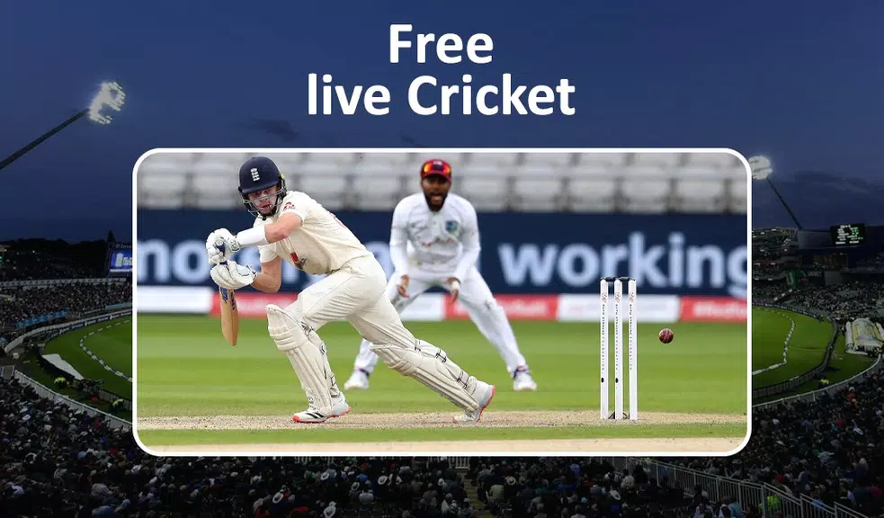 Live Cricket TV HD - Live Cricket Matches Screenshot 1