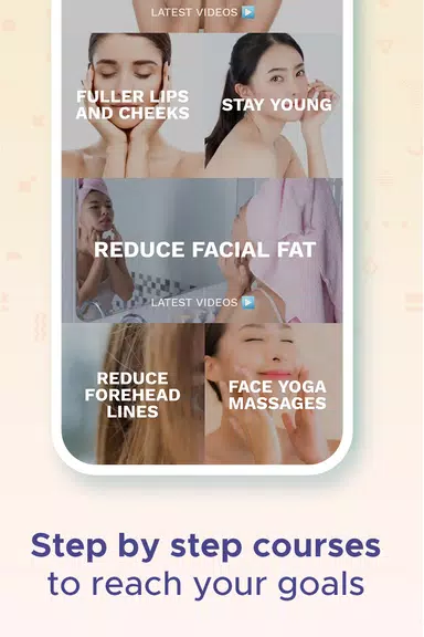 Face Yoga Exercise & Massage スクリーンショット 3