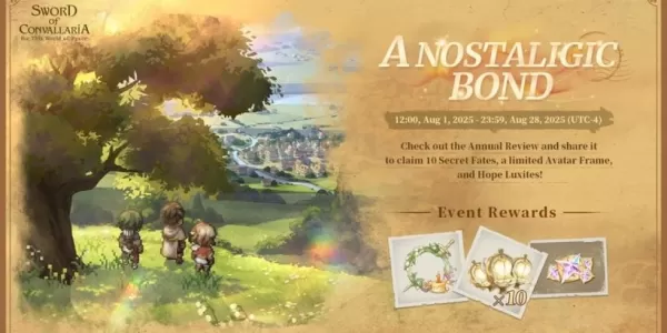 L'Épée de Convallaria célèbre son premier anniversaire avec une mise à jour majeure