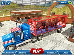 Schermata Offroad Wild Animal Truck Driv 0