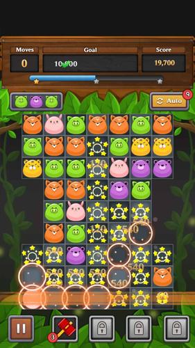 Jungle Match Puzzle Captura de tela 3