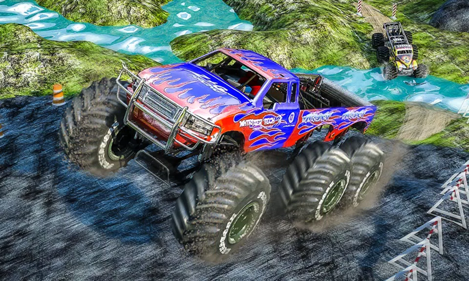 Monster 4x4 Offroad Jeep Stunt Racing 2019 স্ক্রিনশট 0