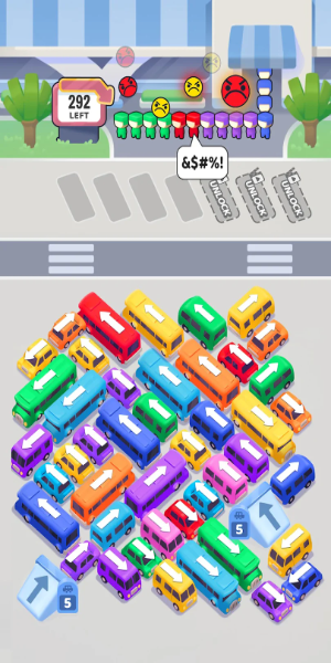 Bus Frenzy : Station Shuffle 螢幕截圖 2