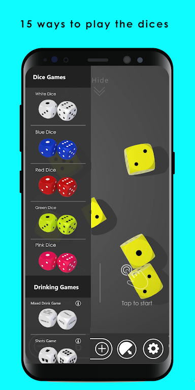 Dices: Bluffing game, Party dice games Скриншот 1
