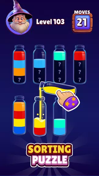 Magic Sort: Water Sort Puzzle 螢幕截圖 1