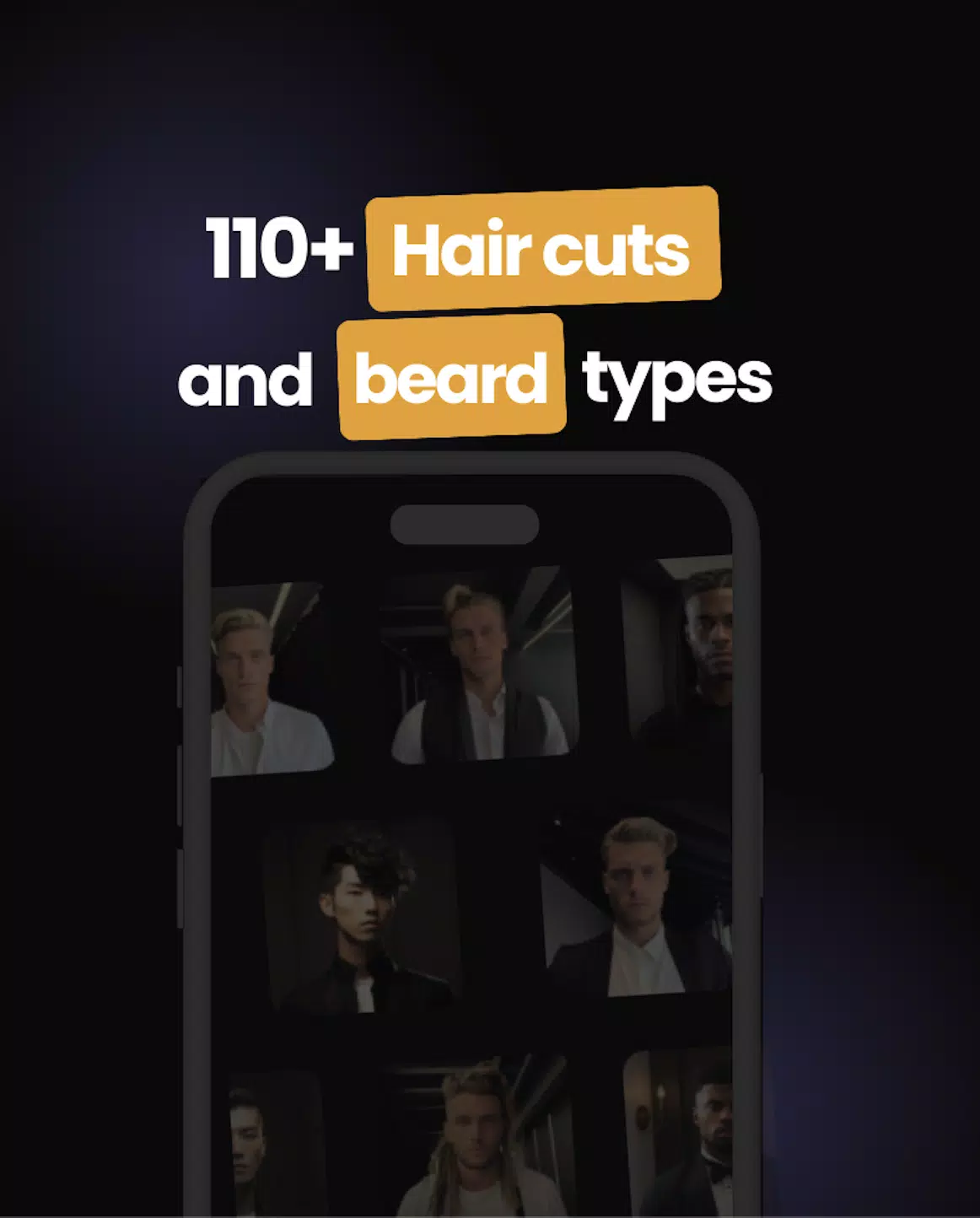 Men's Hair Cuts & Hairstyles 스크린샷 0