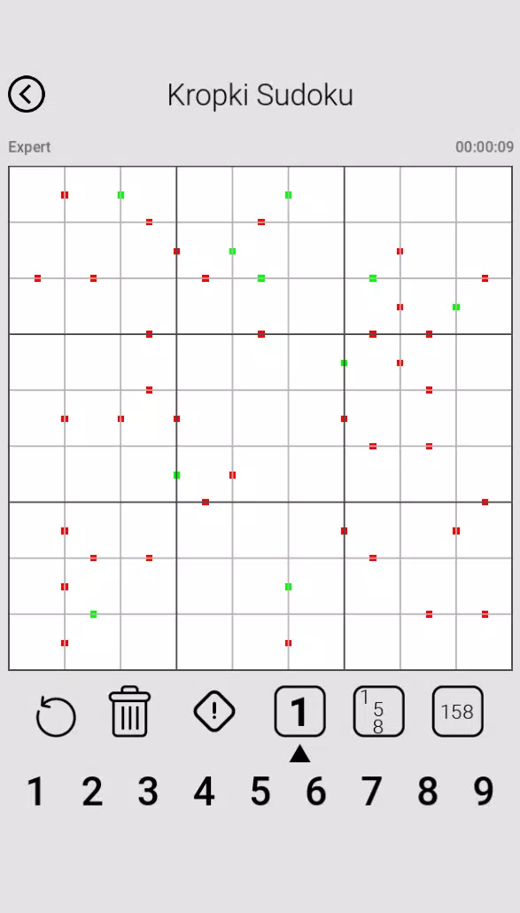 Schermata Dot Sudoku 2