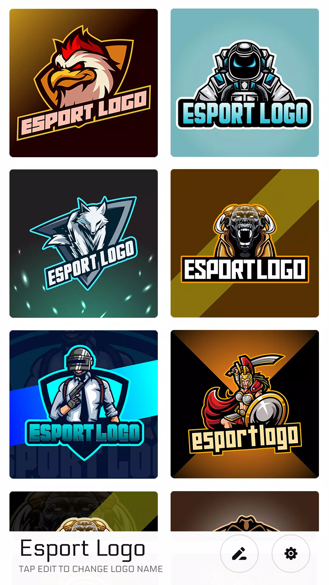 Esports Logo Gaming Logo Maker Captura de pantalla 1