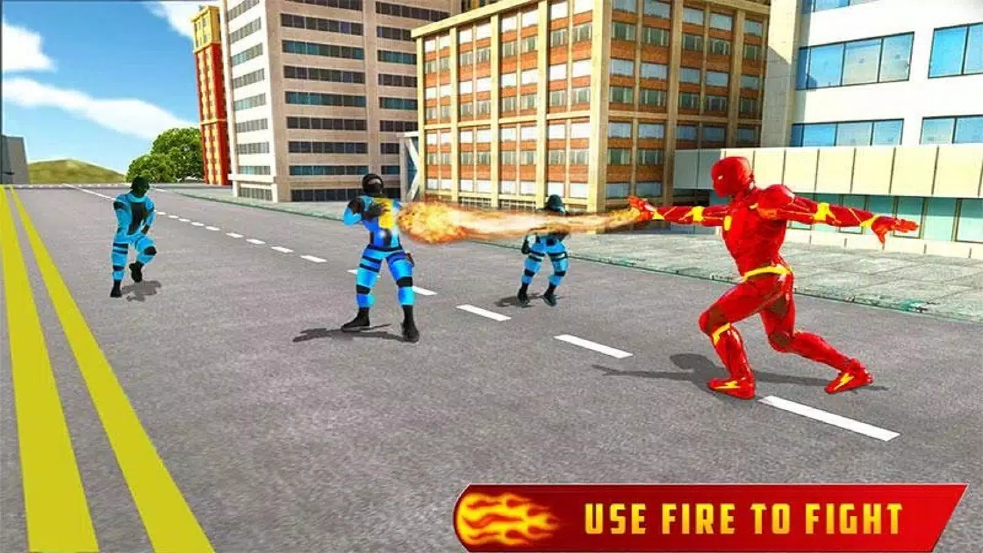 Fire Hero Robot Transform Game 스크린샷 3