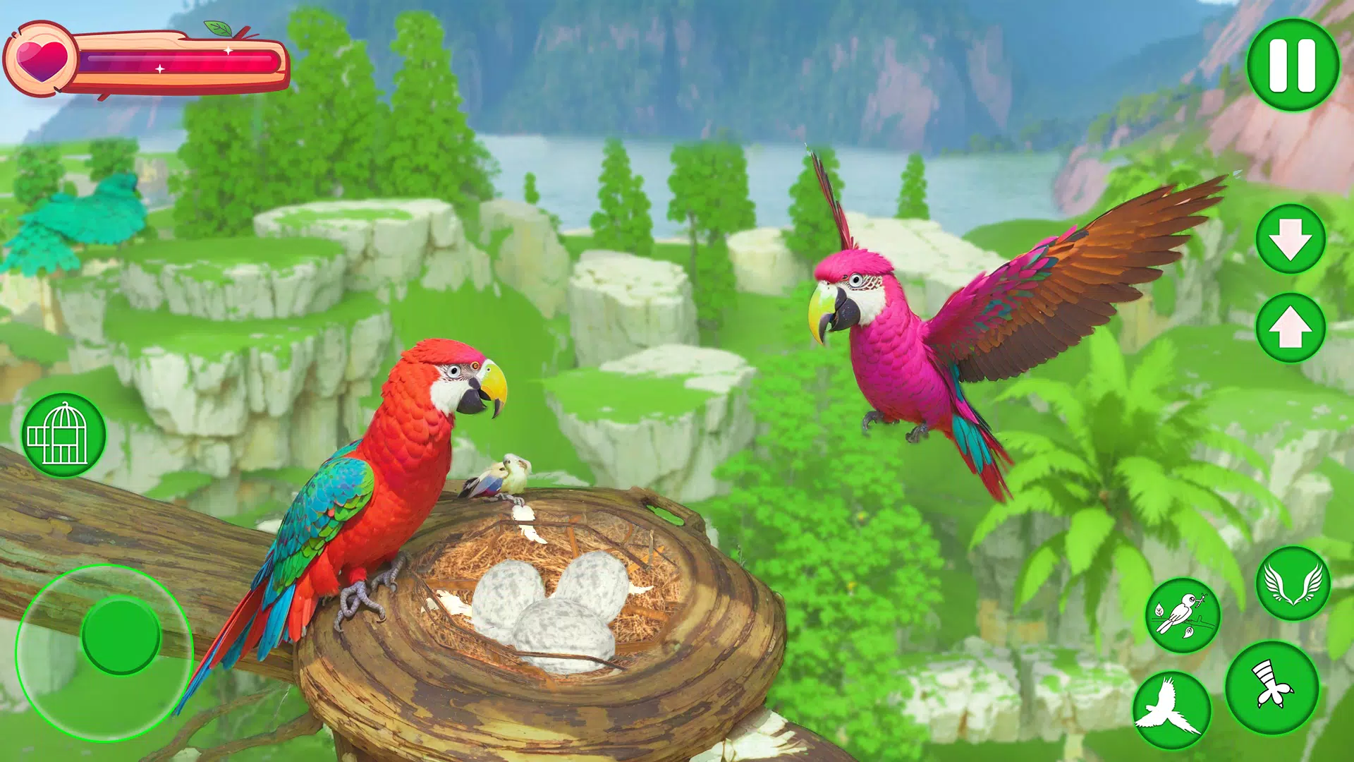 Parrot Bird Simulator Game应用截图第2张