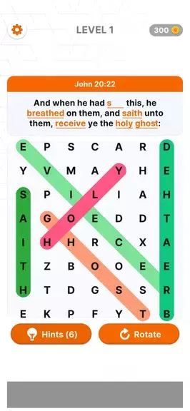 Bible Verse Search-Word Search Zrzut ekranu 0