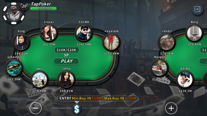 Tap Poker Social Edition Screenshot 1