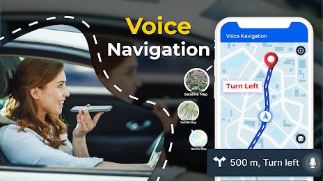 GPS Navigation & Map Direction Скриншот 3