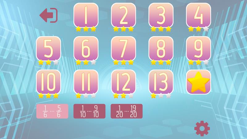 Dividing Fractions Math Game スクリーンショット 2