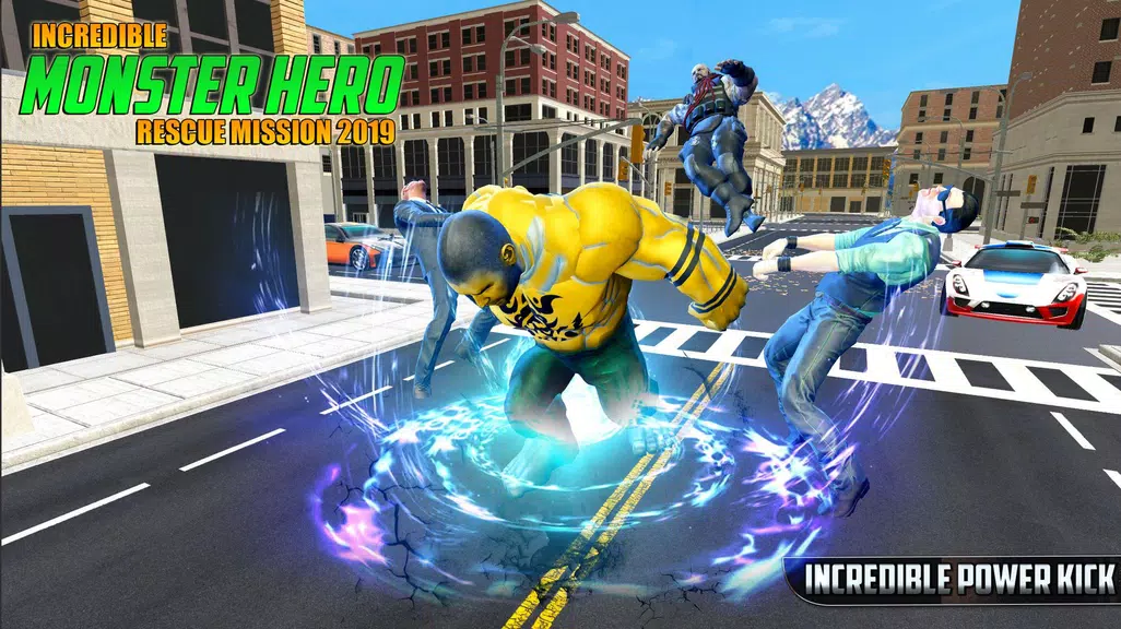 Incredible Monster Superhero Crime City 2018 ภาพหน้าจอ 0