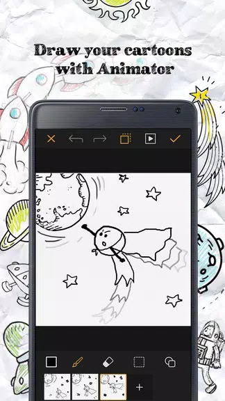 Schermata Animator: Make Your Cartoons 0