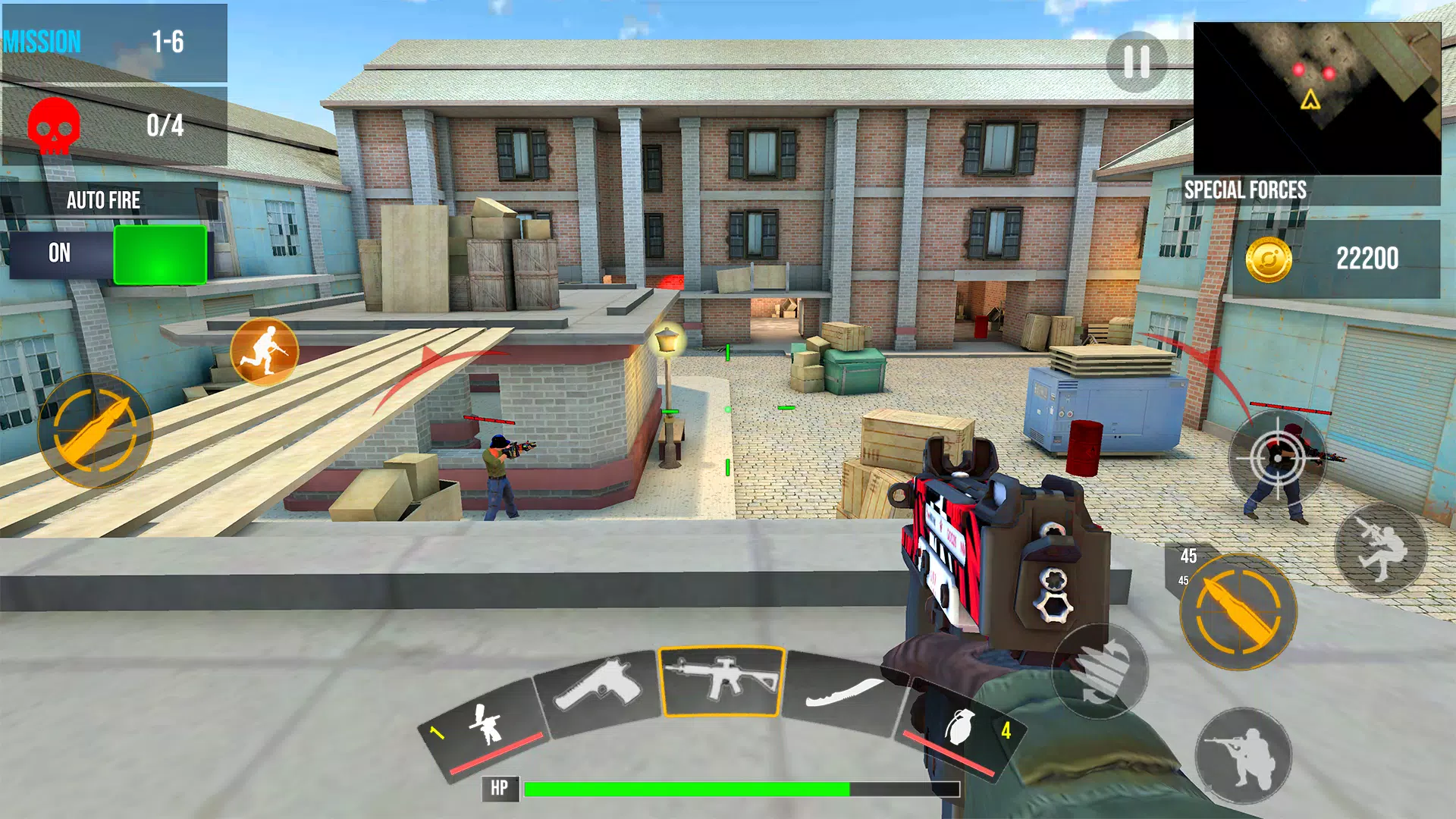 FPS Commando Strike 3D Zrzut ekranu 2