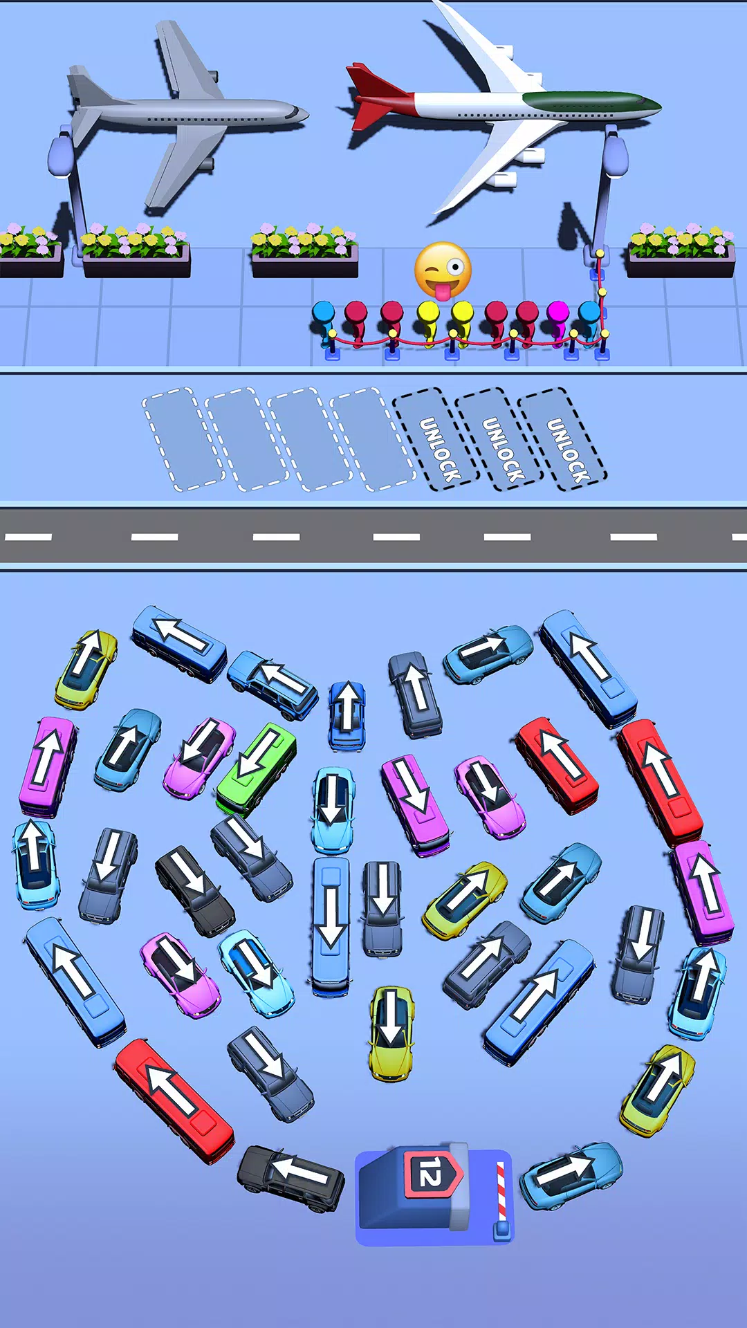 Bus Swipe: Car Parking Jam Ảnh chụp màn hình 3