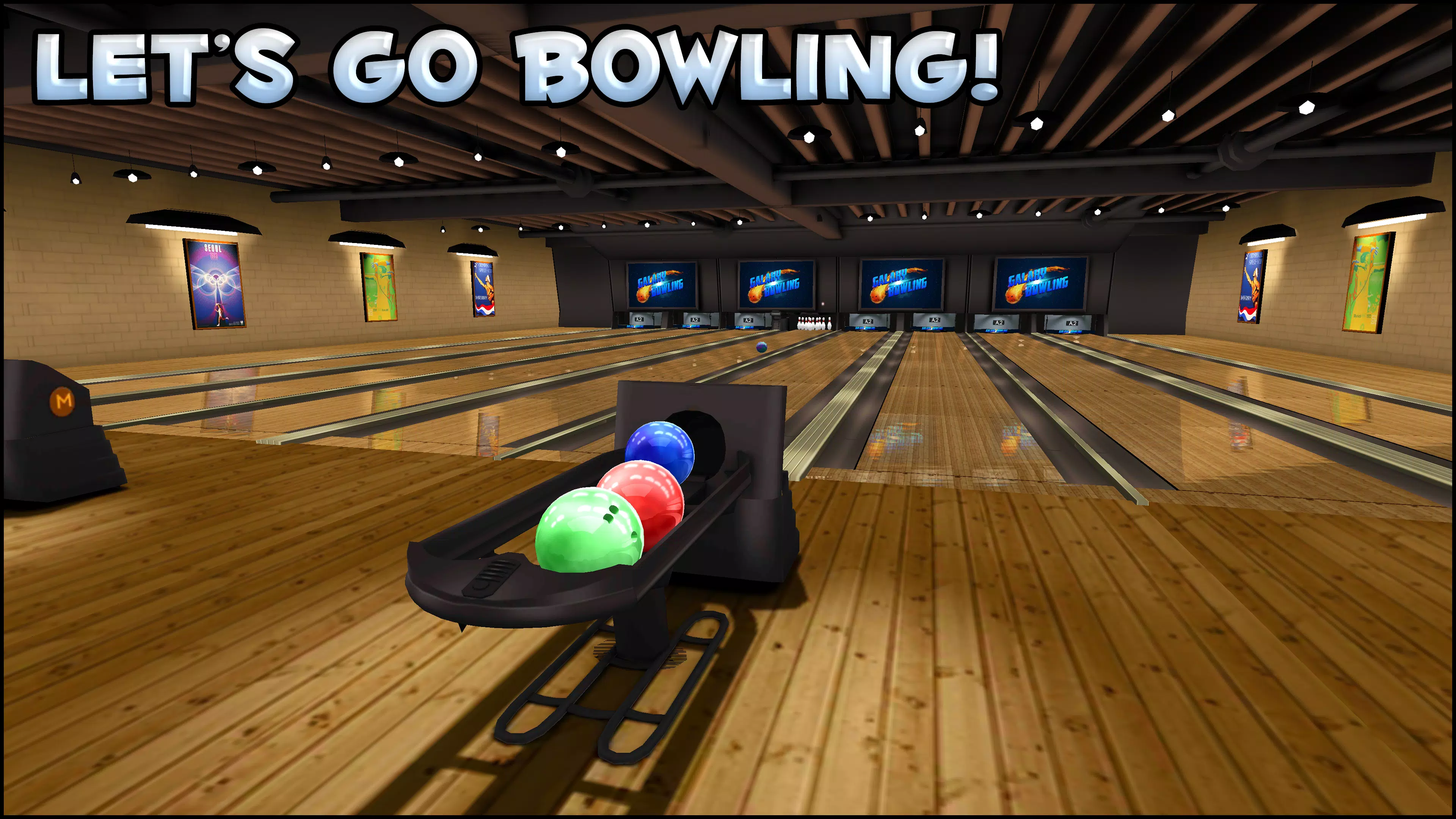 Galaxy Bowling 3D Screenshot 0