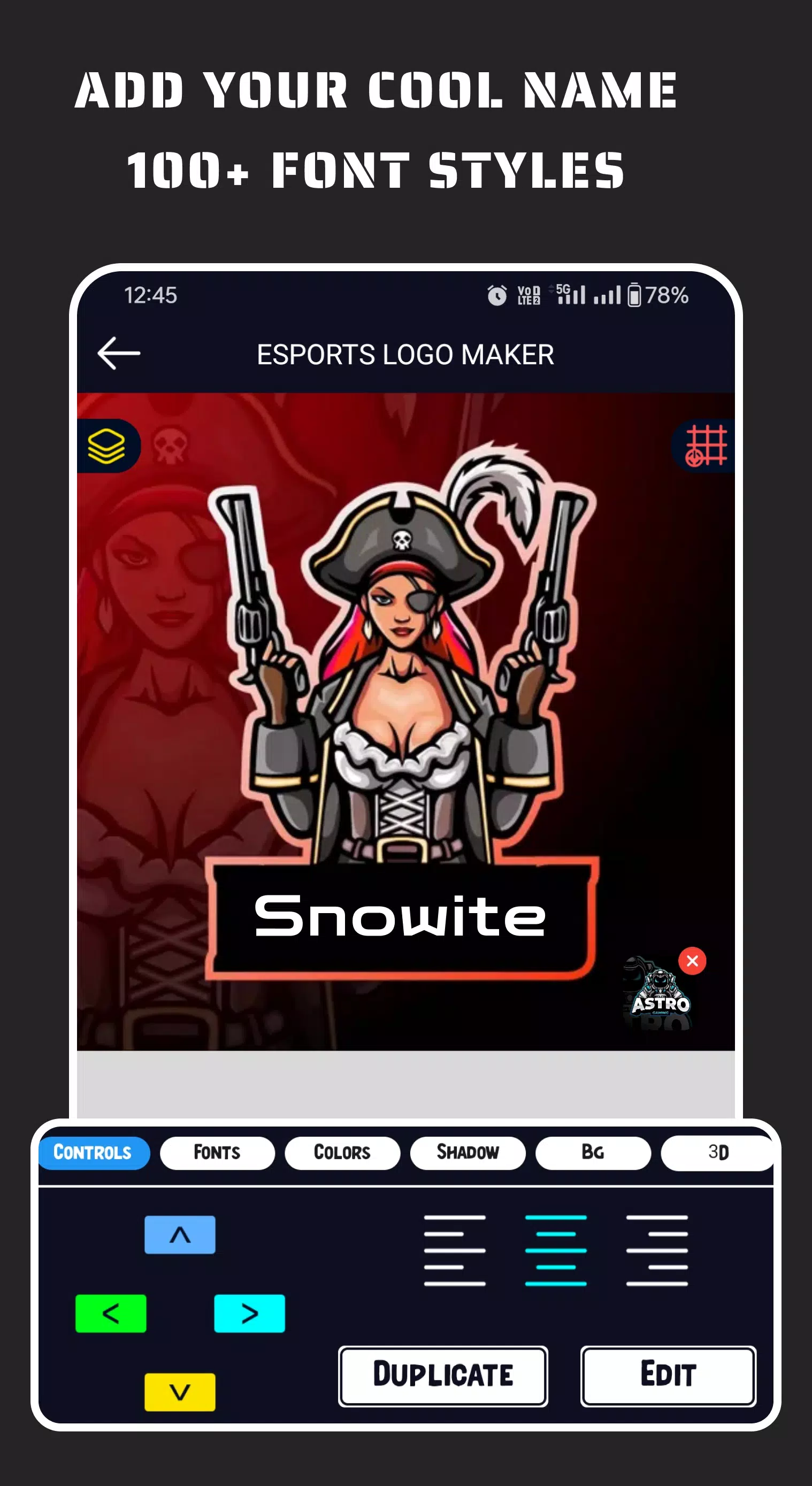 Esportify: Gaming Logo Maker Screenshot 2