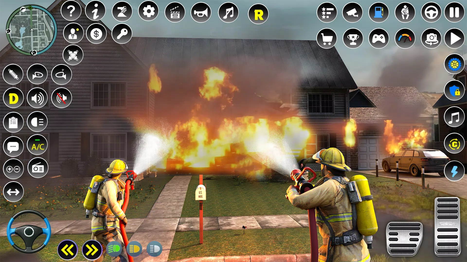 Firefighter :Fire Brigade Game Ảnh chụp màn hình 0