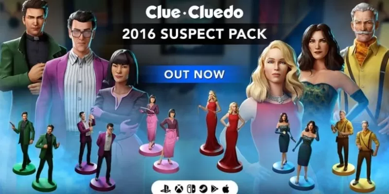 “ Cluedo Mobile揭幕2016年演員和Retro 1949 Ruleset”