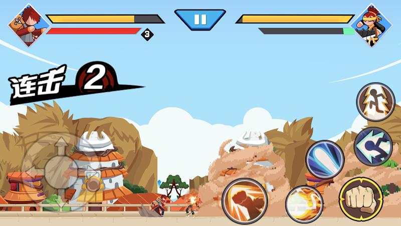 Stickman Ninja Warriors Fight Ảnh chụp màn hình 1