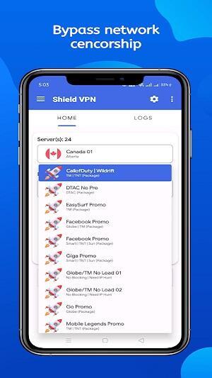 Shield VPN Mod Screenshot 2