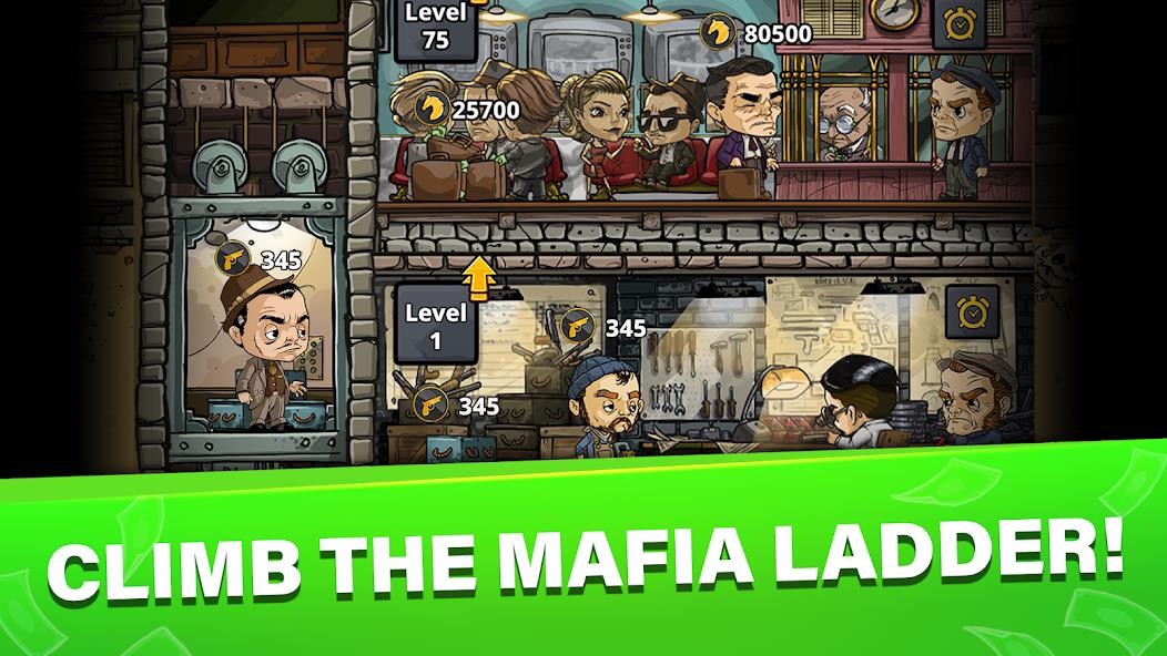 Idle Mafia Manager: Tycoon Sim Mod Screenshot 0