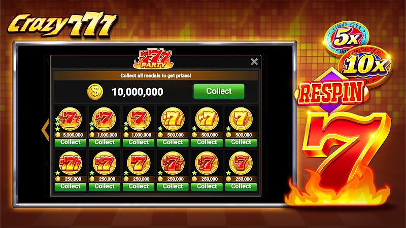 Crazy 777 Slot-TaDa Games Screenshot 2