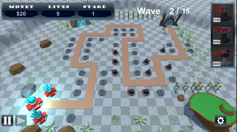 Tower Defense 3 Captura de tela 1