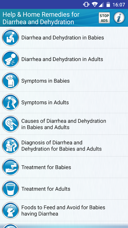 Diarrhea and Dehydration Help Capture d'écran 0