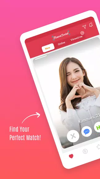 Citas en Corea: Chat en Línea Captura de pantalla 0