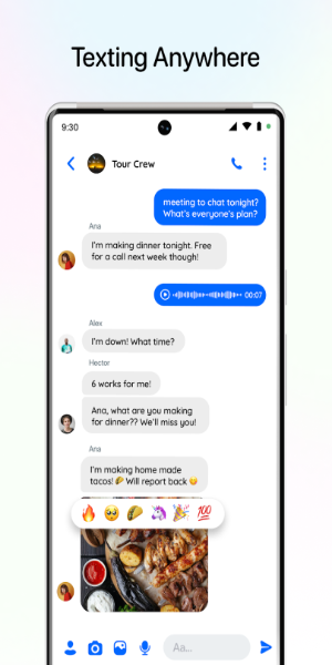 Messenger: Text Messages, SMS Zrzut ekranu 0