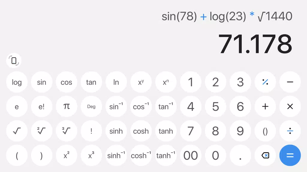 Schermata Simple Calculator for Android 2