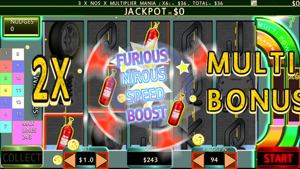 Racing Car Slots FREE 스크린샷 1