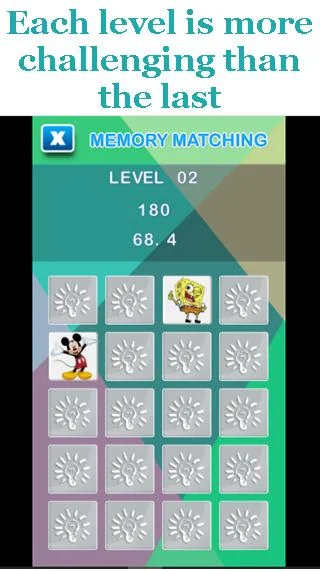Memory Matching Fun Capture d'écran 1