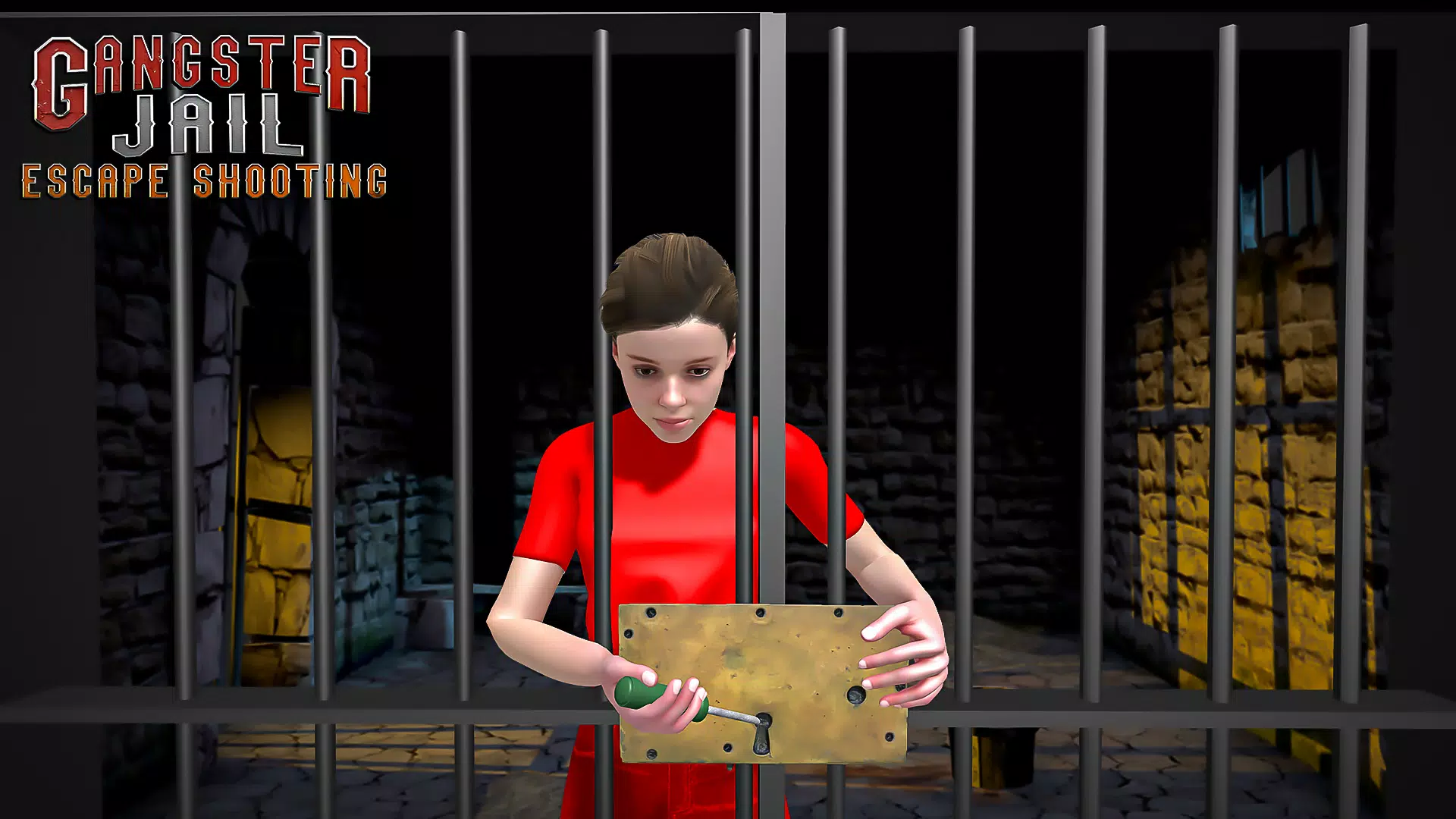 Gangster Jail Escape Shooting ภาพหน้าจอ 0
